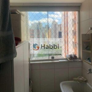 lavabo e varanda com vista privilegiada