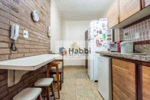 é um convite para os amantes da culinária. O lavabo e o banheiro social