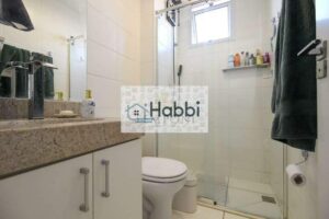 equipada com armários modulados