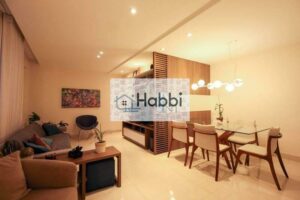 com capacidade para dois ambientes