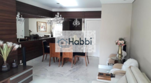 Espetacular apartamento com 120² em Localização Privilegiada Bairro Nova Suíssa.    01 Sala ampla para dois ambientes; piso mármore branca; teto rebaixado e iluminação planejada.   01 Cozinha com armário planejado