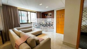 1 suite e 2 Vagas – 102m² - Savassi  Características do Imóvel:   ? 3 Quartos (transformado em 2): Fácil reversão para 3 quartos