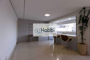 03 Vagas – 145 m² - Santo Antônio   •  Sala ampla para três ambientes: Sala para três ambientes; com rebaixamento em gesso e iluminação planejada