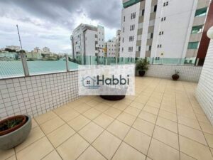 painel de TV e piso em granito. lavabo