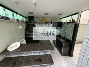 armário e espelho.  Area de serviço.  DCE  Área gourmet completa com churrasqueira e bancada em granito  3 Vagas de garagem.  Valores sujeitos à alteração sem aviso prévio!