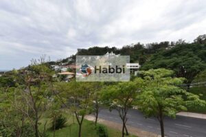 parques arborizados e centros comerciais.  Além disso