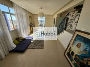 banho social com bancada em granito e espelho